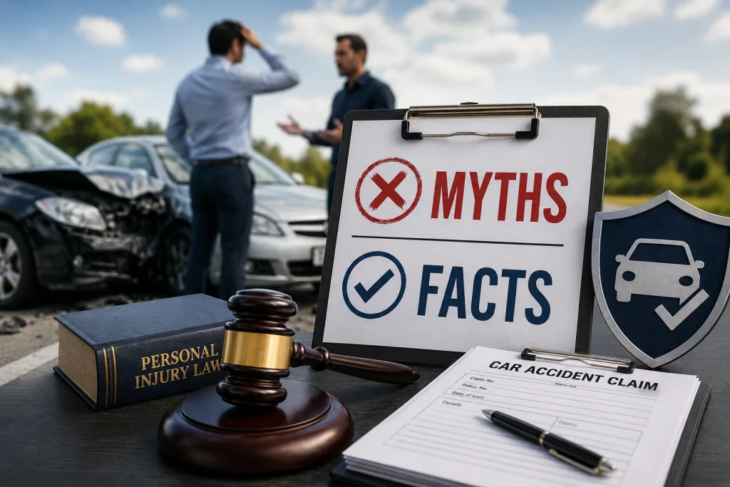 Top 7 Myths About Car Accident Claims Debunked