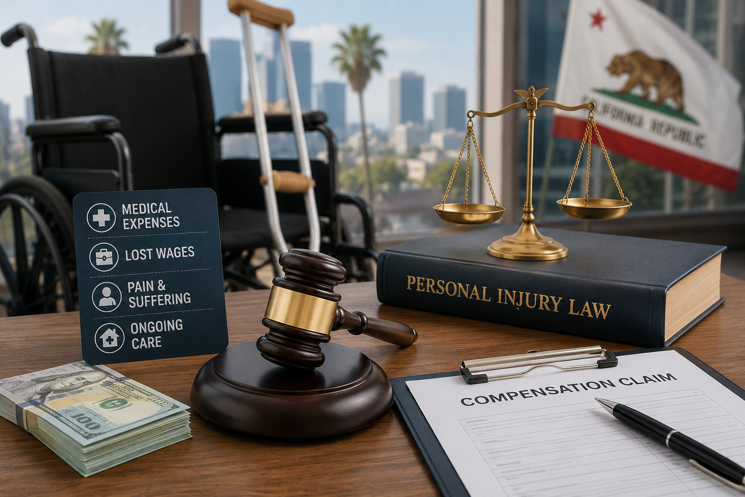 Read more about the article What Compensation Options Exist for Injury Victims in California?